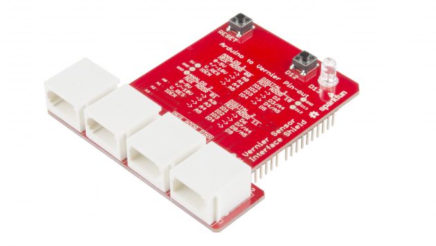 Vernier Arduino Interface Shield – Rozhraní Vernier-Arduino